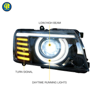 YU GUANG pour Nissan Patrol Y61 2005-2022 – Phares LED de mise à niveau, état neuf, couleur 6000K, phares laser LED, ensemble de phares avant