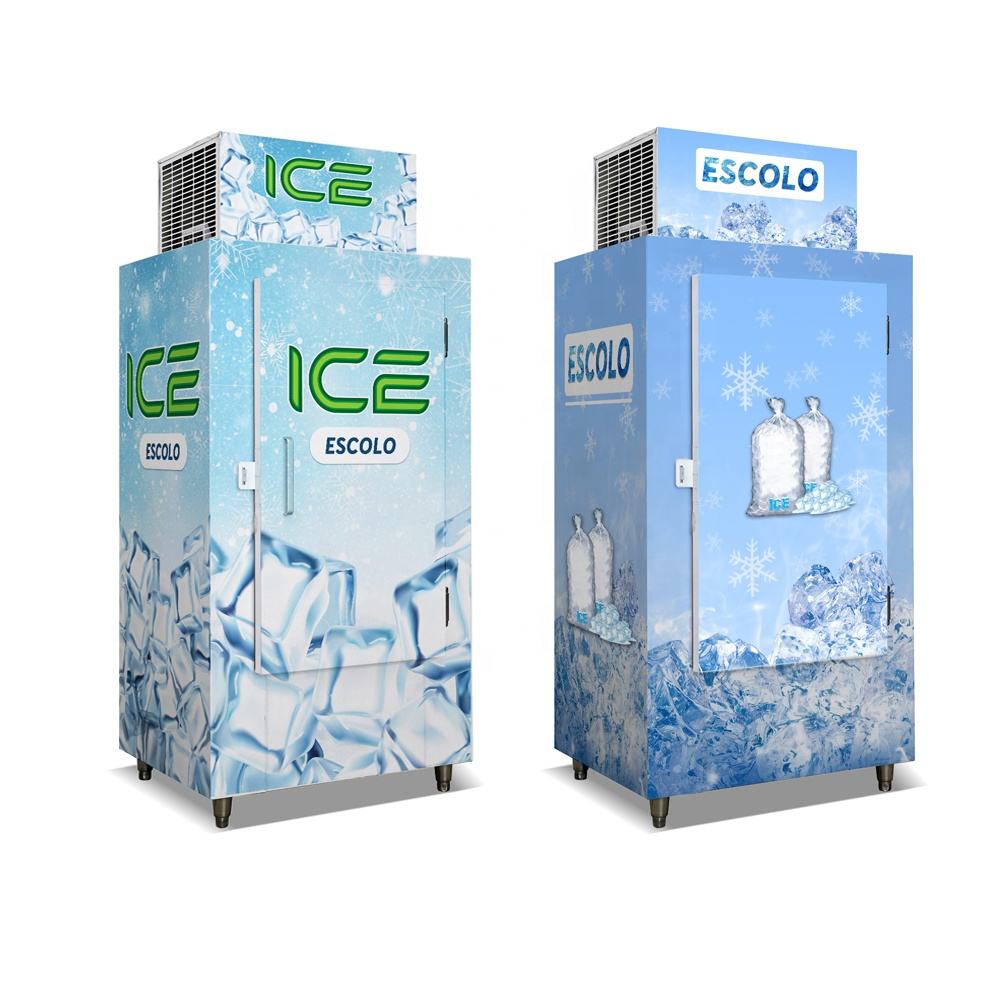200bags outdoor ice merchandiser bagged ice cooler cold wall ice