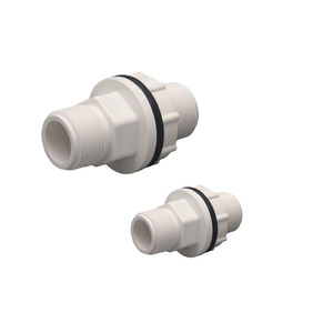 Connecteur de réservoir UPVC personnalisé de 1 à 1/4 pouces-raccord fileté BSP blanc pour stockage d'eau Sch40 Upvc Union 55.45 Pipe Union Upvc - Product Image 5