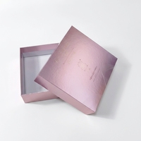 Boîte cadeau en carton rigide gaufré recyclable haut de gamme personnalisée en gros pour produits de beauté, vernis à ongles, huile, faux cils