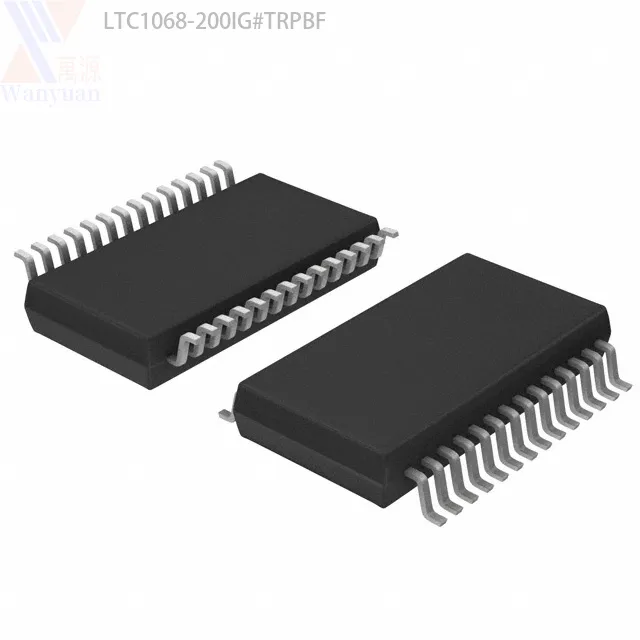 LTC1068-200IG # TRPBF 새로운 오리지널 IC 필터 25KHZ 스위치 28SSOP 집적 회로 LTC1068-200IG # TRPBF 재고