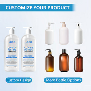 Champú con Péptidos de Cobre Ghk-cu de Marca Privada, Set de Champú y Acondicionador Anticaída <span class=keywords><strong>del</strong></span> <span class=keywords><strong>Cabello</strong></span>, Regeneración de Folículos Capilares - Product Image 5