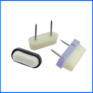 Patins en feutre Hanweisong pour meubles, 16 mm d'épaisseur, ovales, à double clou, antidérapants, pour usage intérieur - Product Image 5