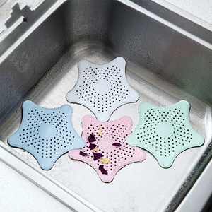 Flower Mesh Silicone Colander <strong>Sink</strong> <strong>Strainer</strong> Bathroom Filter Kitchen Gadgets - Product Image 2