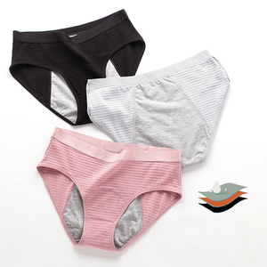 Culottes menstruelles pour femmes, taille haute, anti-fuites, absorbantes pour flux abondant, post-partum - Product Image 1