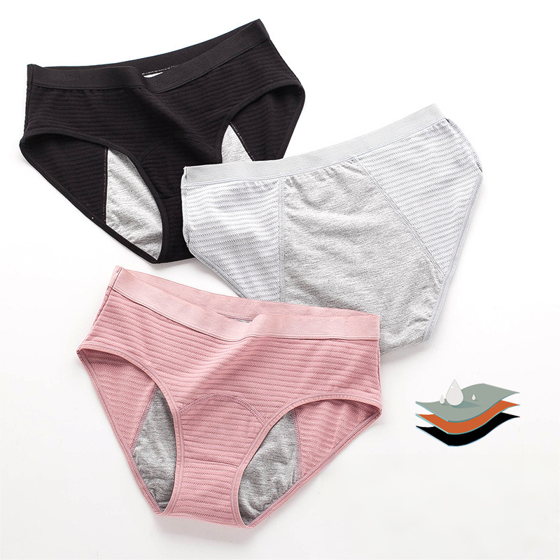 Customized Ladies Biodegradable Bamboo Washable Leak