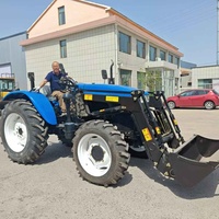 Kompaktlader-Baggertraktor Kleiner Radlader-Baggertraktor für Garten- und Kommunaltechnik
