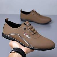Chaussures décontractées tendance pour homme, chaussures de course à lacets en tissu respirant pour l'automne