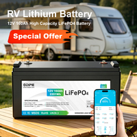 Fabricant OEM de batteries LiFePO4 12V 160Ah 150Ah, pack de batteries au lithium à décharge profonde pour camping-car, caravane, maison, stockage d'énergie