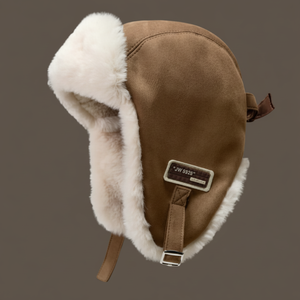 Leifeng camoscio invernale cappello con paraorecchie per uomo donna isolato per ciclismo all'aperto bicicletta elettrica per auto a nord-est camera orecchio - Product Image 1