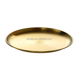 <span class=keywords><strong>14</strong></span> <span class=keywords><strong>CM</strong></span> - 5.5 Inch Rond 201 Acier Inoxydable Kimchi Beefsteak Style Coréen Barbecue Assiette Ronde Assaisonnement Assiette Trempette Sauce Plat - Product Image 1