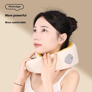 Pemijat leher & bahu kapasitas besar, pemijat leher & bahu kapasitas besar dapat diisi ulang dengan kompres panas dalam, pengendali jarak jauh nirkabel & 3 mode - Product Image 5