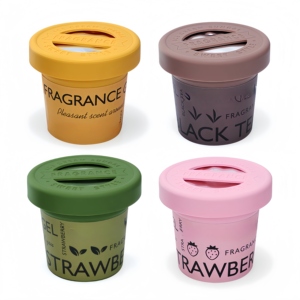 Bálsamo de aromaterapia sin llama, ambientador portátil compacto para coche y hogar, bálsamo aromático repelente de mosquitos perfumado para helado - Product Image 6