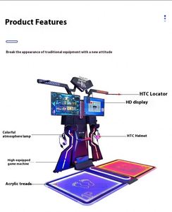 Indoor Educational Multi-Player 9D VR Cinema <b>Shooting</b> Games Simulator Platform Metal Construction Home Use Daycare-Friendly 60+ - Product Image 4
