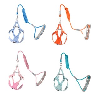 Nuevo estilo de correa para perros, tipo chaleco, arnés para mascotas, correa de pecho reflectante y transpirable para gatos, cuerda para pasear perros, venta al por mayor - Product Image 2