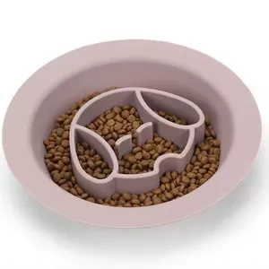 Factory Pet Silicone Slow Feeder Dog Bowls Licking Mat Pet Bowl Slowly Pet bowl & feeder