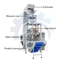 Machine à emballer automatique de sac de riz de blé de millet de haricot de grain de 500g 1kg 5kg