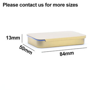 Caja Metálica Deslizante de 84*50*13mm para Dulces, Pastillas, Cosméticos, Bálsamo Labial, con Logotipo Personalizado Impreso - Product Image 4