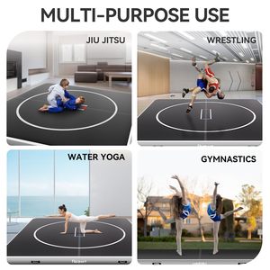 <span class=keywords><strong>Tapis</strong></span> <span class=keywords><strong>de</strong></span> gymnastique <span class=keywords><strong>gonflable</strong></span> antidérapant pliable et portable en PVC OEM <span class=keywords><strong>de</strong></span> <span class=keywords><strong>3m</strong></span>, 4m, 5m pour l'entraînement <span class=keywords><strong>de</strong></span> Jiu Jitsu, BJJ, MMA, Judo - Product Image 5