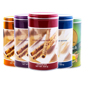 เวเฟอร์โรลรสวานิลลาสตรอว์เบอร์รี โลอัคเกอร์ คุกกี้เวเฟอร์ ขายส่ง - Product Image 1