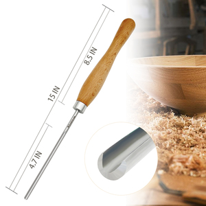 Outils <span class=keywords><strong>de</strong></span> tour Ciseau à <span class=keywords><strong>bois</strong></span> M2 Cryo HSS <span class=keywords><strong>Gouge</strong></span> à <span class=keywords><strong>bois</strong></span> 1/4 pouces OEM industriel 2 pièces RZ Ciseau à découper Opération facile - Product Image 3