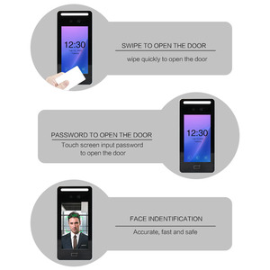 Fd05 vân tay sinh trắc học thời gian tham gia máy tự động trượt cửa kiểm soát truy cập - Product Image 2