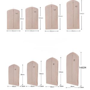 Чехол для одежды с индивидуальным дизайном логотипа, пылезащитными молниями, дышащий, для путешествий, с окном спереди, для костюмов и платьев - Product Image 6