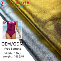 Tissu extensible teinté couleur radium en Spandex/Nylon, poids moyen, pour garçons et filles