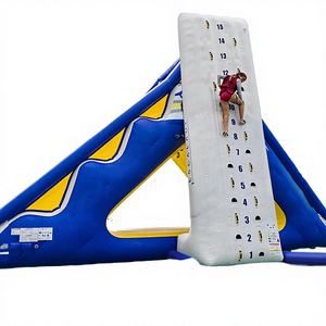 Grand toboggan aquatique gonflable en PVC, <span class=keywords><strong>prix</strong></span> usine, aquaparc flottant avec de nombreux jeux aquatiques amusants, usage commercial - Product Image 4