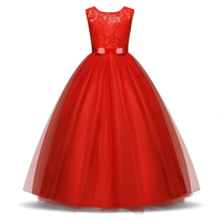 Nouvelles robes de soirée pour enfants 2018, robes de bal en dentelle, robes de demoiselle d'honneur pour mariages, robes de première communion pour filles