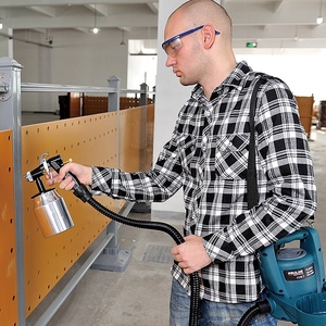 600W HVLP eléctrico rociador de pintura 1,8 m de manguera de 1000ml CE GS - Product Image 5