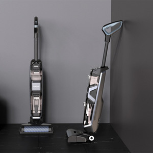 Machine à laver et aspirateur automatique sans fil, nettoyeur de batterie sèche et humide réglable - Product Image 2