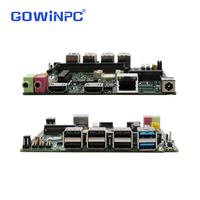 Carte mère PC industrielle 12x12cm Intel Celeron J1900 2x Affichage 8x USB 2.0 1x USB3.0 pour Kiosque et Signalétique