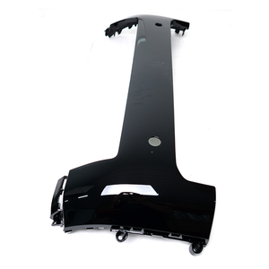 NEWWIND Gloss nero lega di alluminio Auto paraurti anteriore copertura inferiore Trim Lip per Land <span class=keywords><strong>Rover</strong></span> Defender L663 accessori Auto esterno - Product Image 4