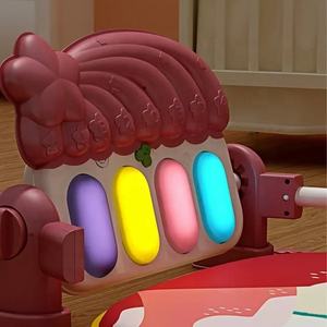 <span class=keywords><strong>Tapis</strong></span> de sol multifonctionnel pour activités de bébé, <span class=keywords><strong>tapis</strong></span> de jeu doux pour la gym, le ventre, le piano, le clavier. - Product Image 4