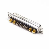 Hochs trom 21 W4 Stecker Cup Pin Typ D-Sub 21 w4 Stecker Straight Gold Pin Solder 21 W4 Stecker für Kabel