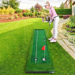 Venta al por mayor <span class=keywords><strong>Golf</strong></span> poniendo portátil Mat con bola automática Función de retorno de Mini <span class=keywords><strong>Golf</strong></span> formación práctica ayuda - Product Image 6