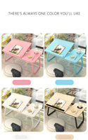 Support d'ordinateur portable pliable multi-angle réglable en bois MDF portable pour la maison et le bureau avec pieds en acier Marque XIAOPING Modèle XP-00258