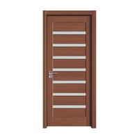 Porte de chambre à coucher de haute qualité, moderne, en MDF polymère, imperméable et insonorisée