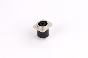 Connecteur femelle Speakon carré en métal 4P, audio <span class=keywords><strong>3</strong></span> 4 <span class=keywords><strong>5</strong></span> 6 7 broches, connecteur <span class=keywords><strong>XLR</strong></span> pour châssis, connecteur de câble pour montage sur panneau PCB - Product Image 2