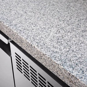 Réfrigérateur à salade en marbre à 2 portes, vente chaude, réfrigérateur commercial sous le comptoir, refroidisseur à pizza <span class=keywords><strong>avec</strong></span> tiroir de présentation supérieur, mode de refroidissement par air - Product Image 4