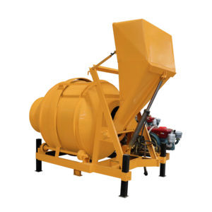 Diesel-Electric Hybrid Concrete Mixer | 16-18 m³/H High Output 25HP Drum Mixer for Industrial Construction - Product Image 4