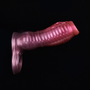 NNSX Funda de Pene de Silicona con Texturas Convexas para Hombres, Juguete Sexual Masculino para Adultos - Product Image 5