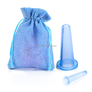 Copos de massagem de sucção de silicone para terapia sem BPA, conjunto portátil de copos de silicone para massagem facial e corporal de grau médico - Product Image 6