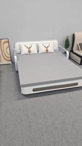 Nuevo Sofá Cama Convertible Multifuncional de Tres Plazas, Reclinable, Extensible, con Almacenamiento, Plegable, Futón, Muebles para Sala de Estar - Product Image 4