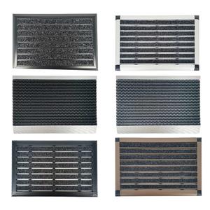 <span class=keywords><strong>Tapis</strong></span> <span class=keywords><strong>d</strong></span>'<span class=keywords><strong>entrée</strong></span> encastré en aluminium durable, résistant à l'eau, lavable, antirouille, unique en Europe, pour usage domestique, avec brosse - Product Image 6
