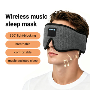 Antifaz <span class=keywords><strong>para</strong></span> <span class=keywords><strong>Dormir</strong></span> con Audífonos, Contorno 3D, <span class=keywords><strong>Música</strong></span> Inalámbrica, Ayuda a <span class=keywords><strong>Dormir</strong></span> Fácilmente por Viajes en Avión, Descanso en Hoteles, Oficina, Pausas, Relajación - Product Image 6