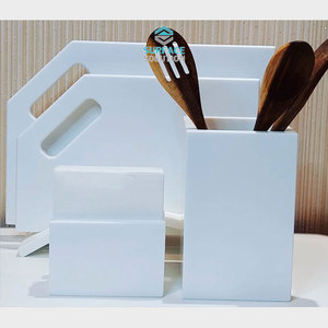 Lámina <span class=keywords><strong>de</strong></span> Piedra Artificial Acrílica 100% Pura <span class=keywords><strong>de</strong></span> Color Liso, <span class=keywords><strong>Superficie</strong></span> Sólida - Product Image 4