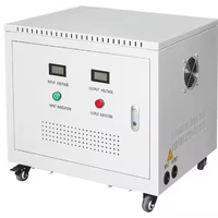 Transformateur Automatique Triphasé Basse Tension 45kVA 100kVA 200kVA 200V 400V 480V, Bobine Toroidale Élévateur, Enroulement en Aluminium pour Distribution