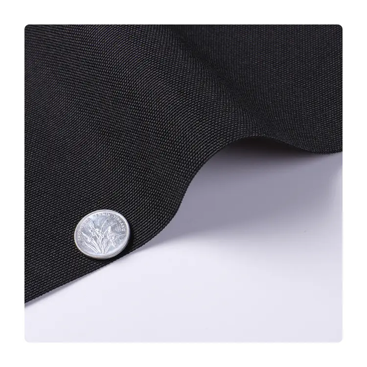 Factory direct sales newest design 150d polyester oxford fabric with silver coated blackout polyester taffeta fabric